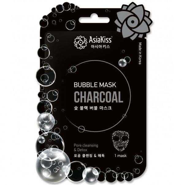 AsiaKiss Charcoal Bubble Mask 20 g